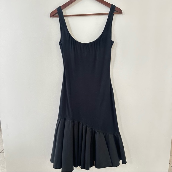 MOSCHINO CHEAPANDCHIC Ruffle Tank Dress Sz 4 - Picture 2 of 7